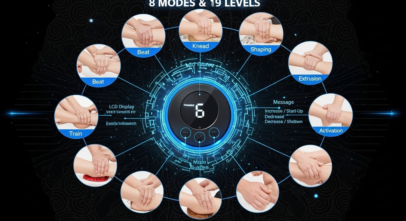 Vibrating Bubble Electric EMS Foot Massager Pad – Relax, Recharge & Revitalize