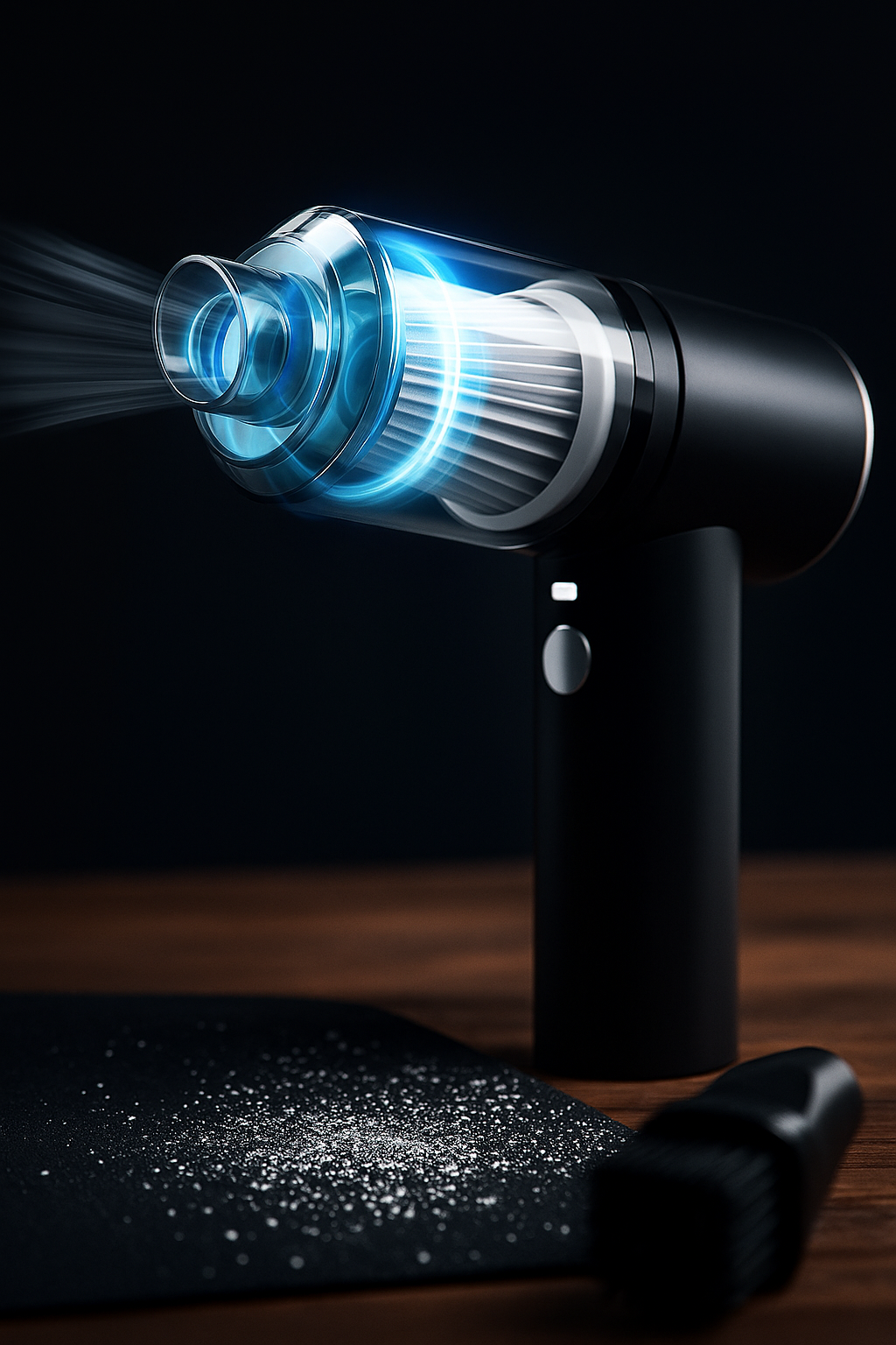 2-in-1 Vacuum Cleaner with Powerful Dust Collection System