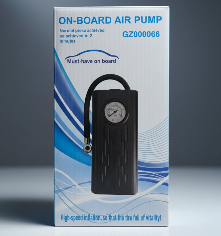 Portable Air Compressor Tire Inflator – Fast, Compact & Easy-to-Use