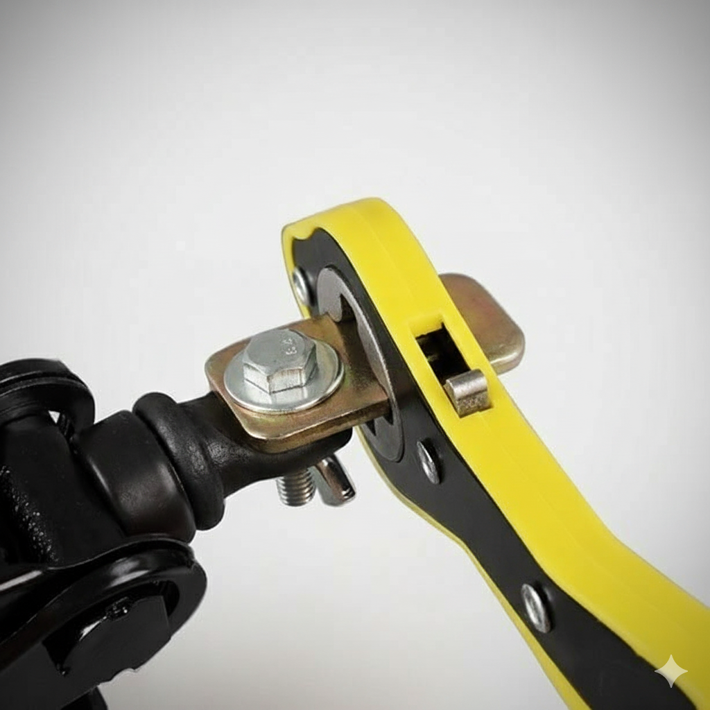 Car Jack and Lug Wrench