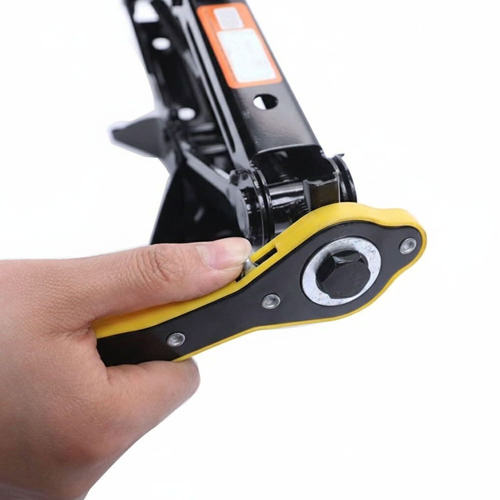 Car Jack and Lug Wrench