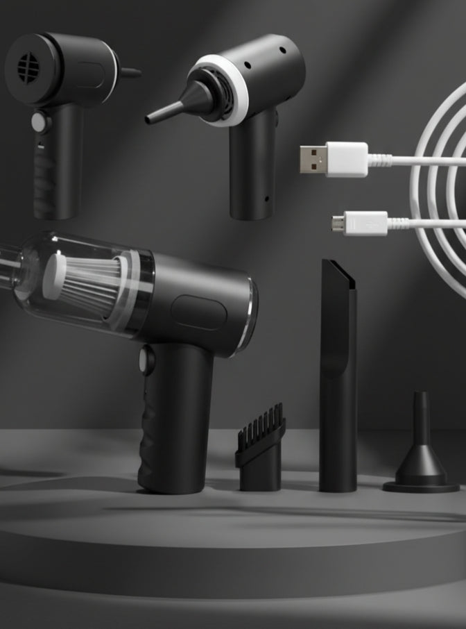 2-in-1 Vacuum Cleaner with Powerful Dust Collection System